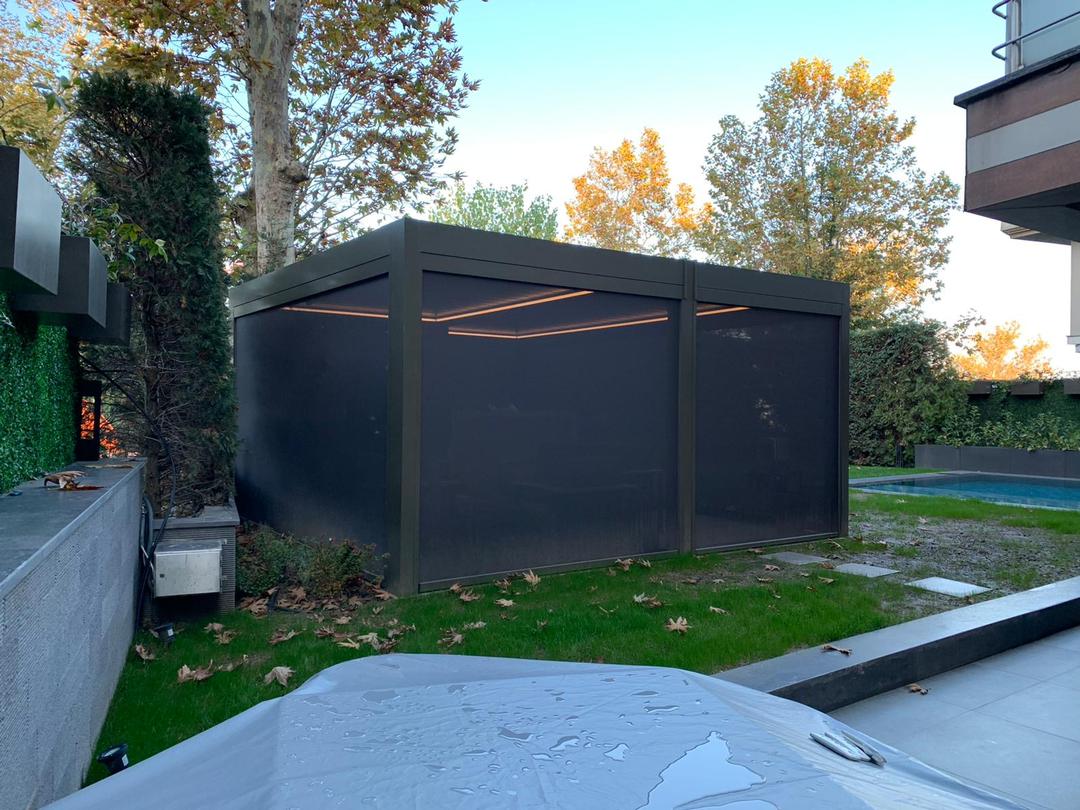 زیپ پرده برقی